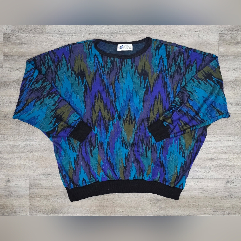 Women's Vintage Top Notch Sweater-Size 2X